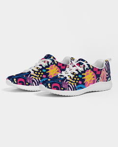 SMF Abstract Face Feminine Athletic Shoe
