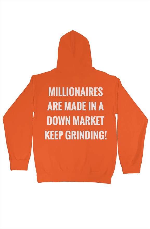SMF Orange Millionaires Sports Hoodie