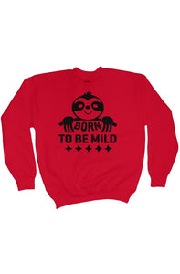 SMF Born To Be Red Youth Crewneck Sweatshirt