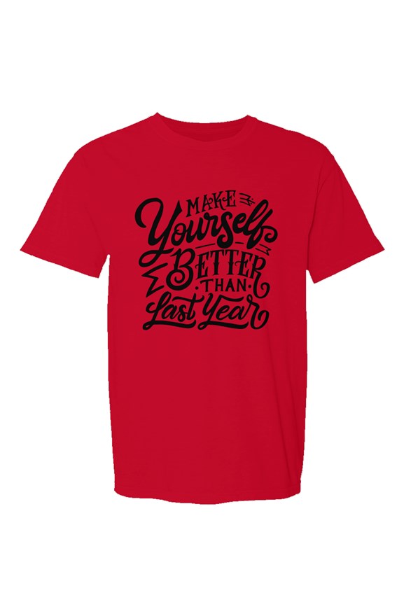 SMF Make Yourself Better Red Crew T-Shirt