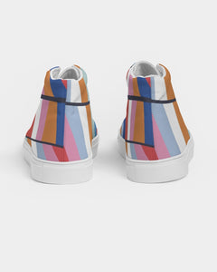SMF Rainbow Feminine Hightop Canvas Shoe