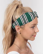 Load image into Gallery viewer, Soft Beach Stripe Twist Knot Headband Set
