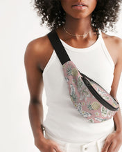 Load image into Gallery viewer, Pineapple Floral Crossbody Sling Bag