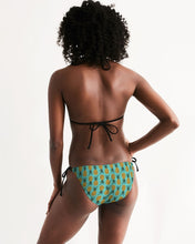 Load image into Gallery viewer, SMF Pineapple Feminine Triangle String Bikini
