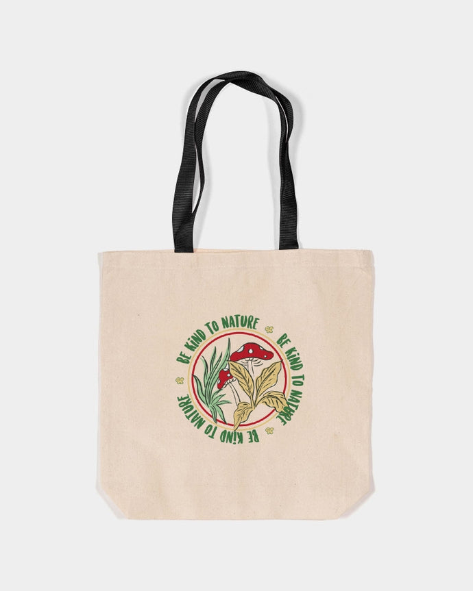Be Kind To Nature Canvas Tote