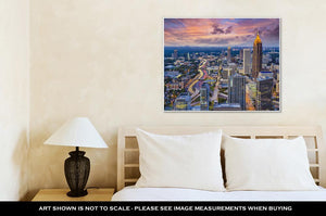 Gallery Wrapped Canvas, Atlanta Skyline