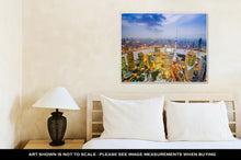 Load image into Gallery viewer, Gallery Wrapped Canvas, Shanghai China City Skyline Over The Pudong Financial District