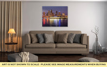 Load image into Gallery viewer, Gallery Wrapped Canvas, City Skyline Of Tampa Florida At Sunset