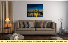 Load image into Gallery viewer, Gallery Wrapped Canvas, Frankfurt Am Main During Sunset