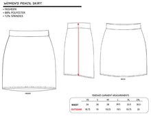 Load image into Gallery viewer, Pencil Skirt with Cats Pattern